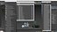 Freight Truck with Concrete Panel Semi Trailer Empty Rigged