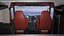 Freight Truck with Concrete Panel Semi Trailer Empty Rigged