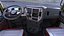 Freight Truck with Concrete Panel Semi Trailer Empty Rigged