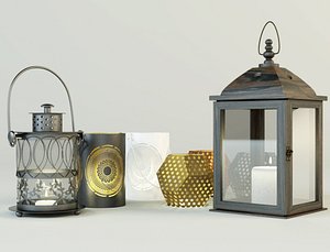 3D model lanterns jysk