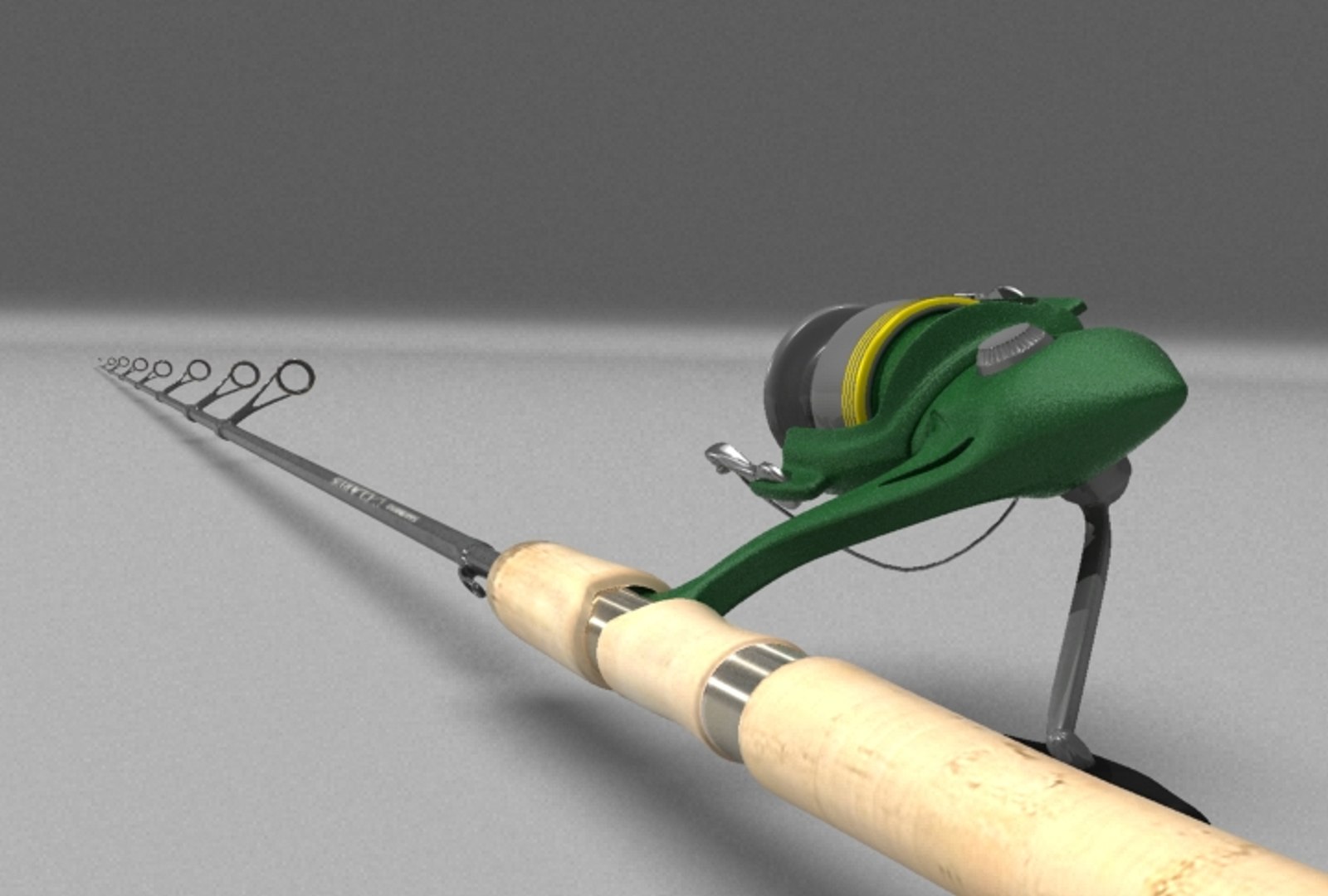 Rod Reel 3d Max