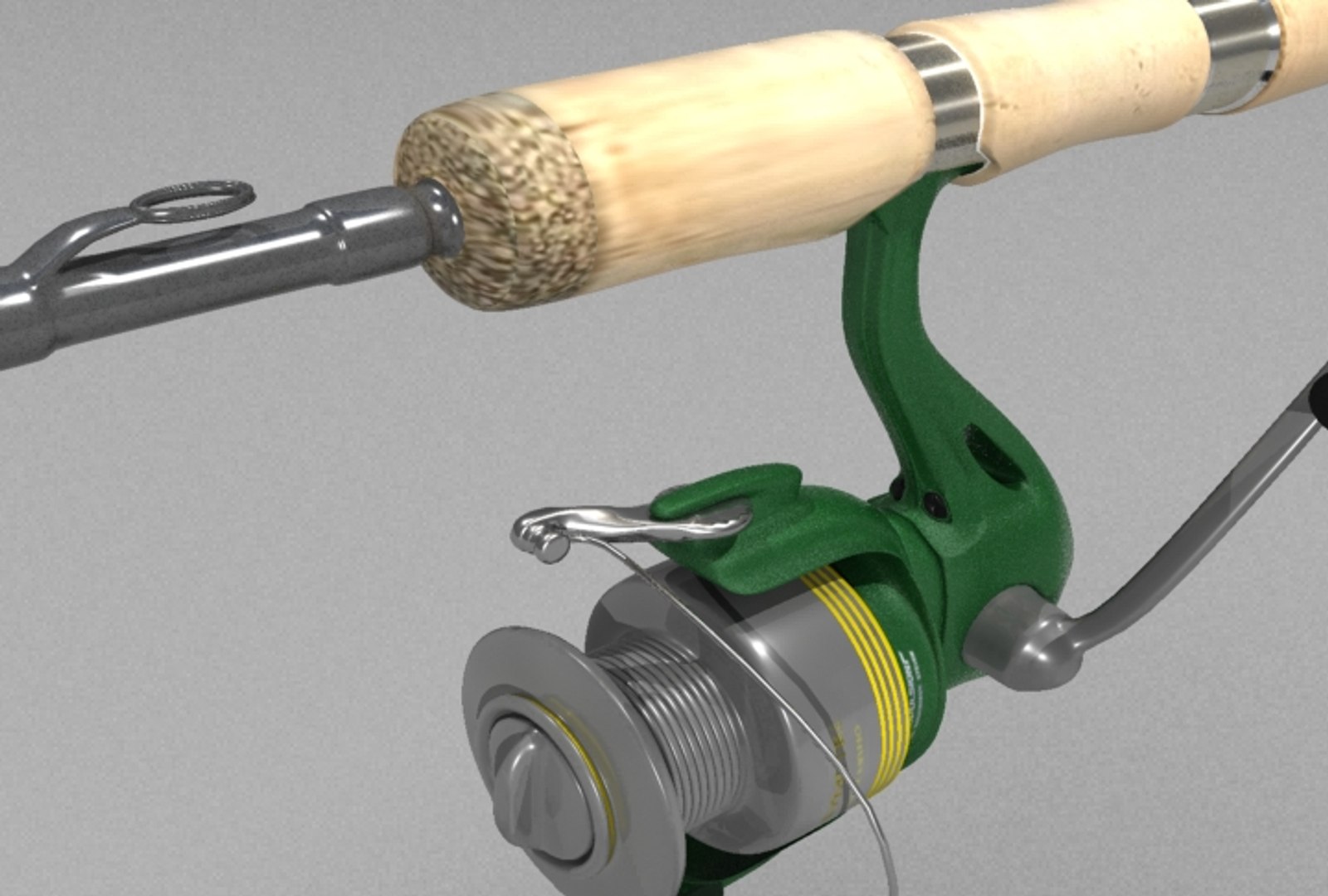 Rod Reel 3d Max