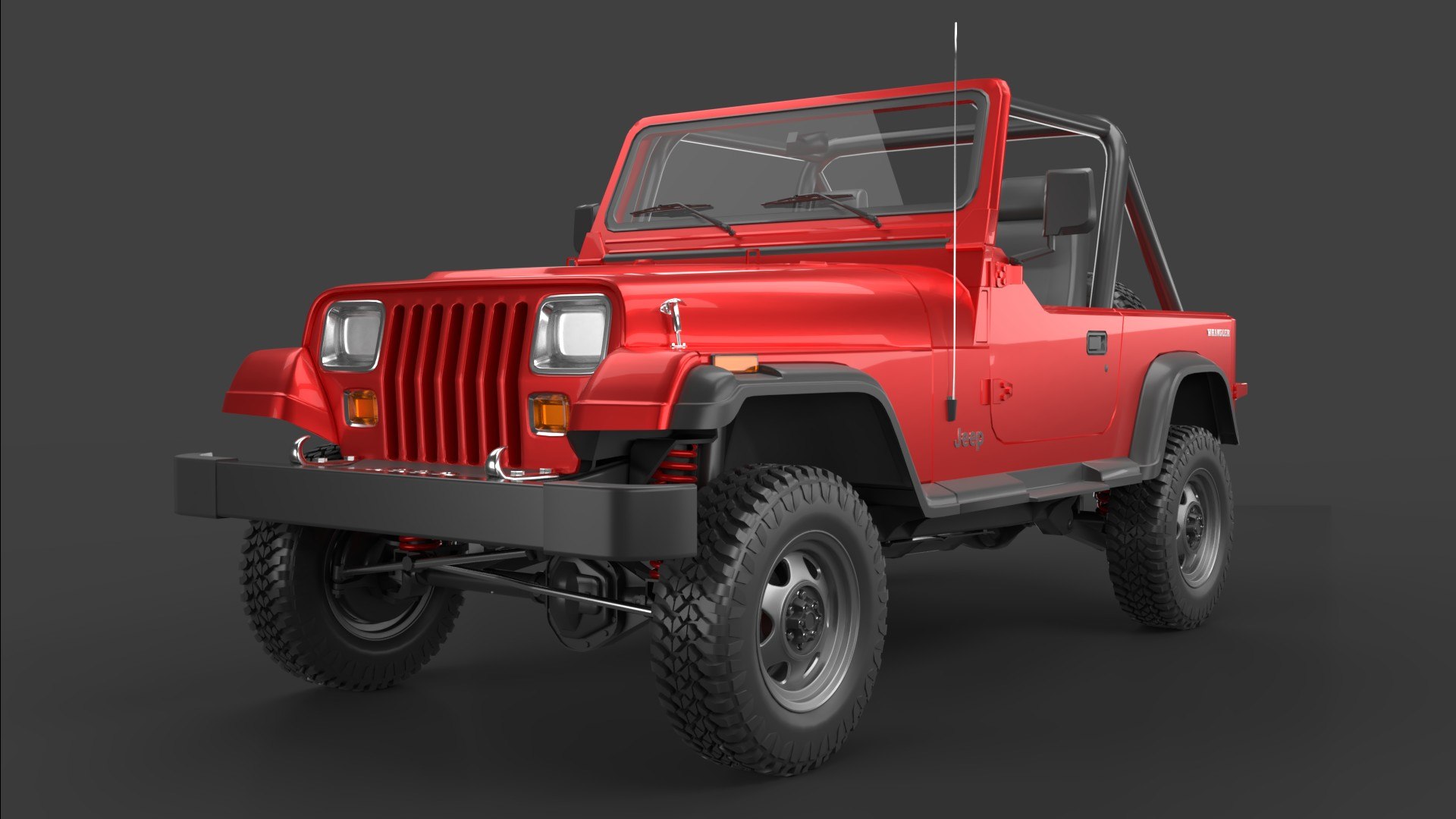 1990 Jeep Yj 3D - TurboSquid 1562935