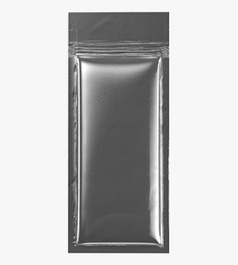 3D Metalic food packaging  PBR model