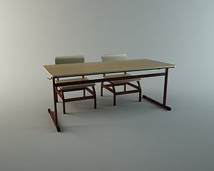maya school desk