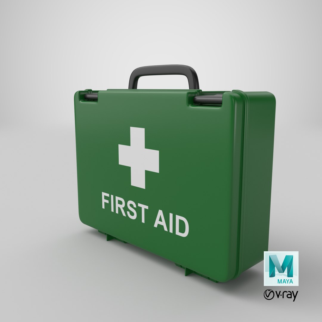 3D First Aid Kit Model TurboSquid 1962203