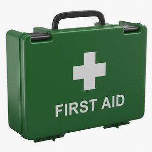 3D First Aid Kit model