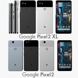 google pixel 2 3D model
