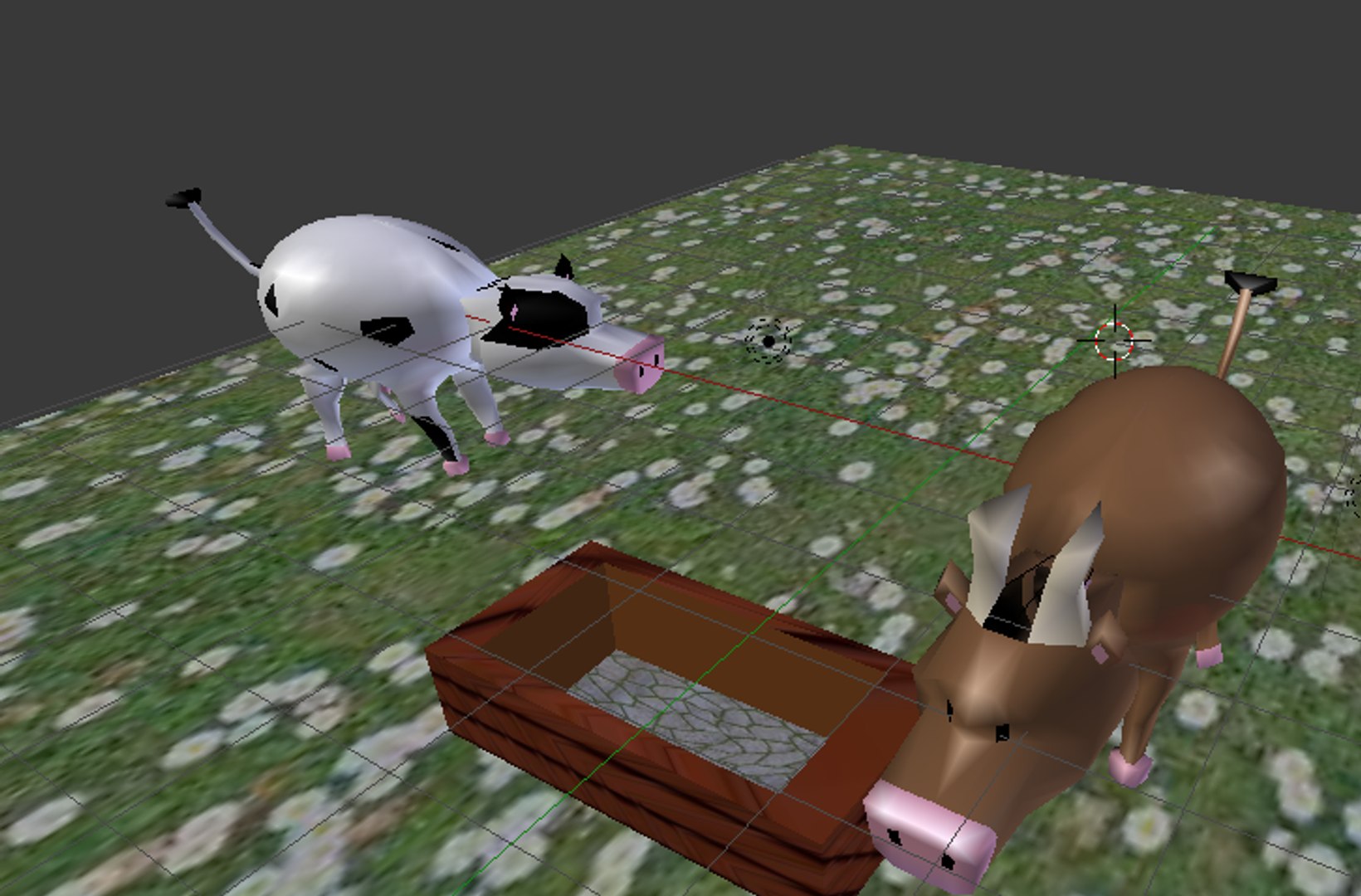 3D cows https://p.turbosquid.com/ts-thumb/H8/iVxSy5/MwTs5nbm/cow1/png/1507176953/1920x1080/fit_q87/c1a3d2a03c4a7867732ca0a5a69d71d33bedea98/cow1.jpg