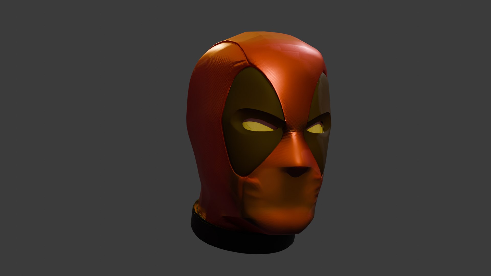 3D Deadpool Head 3D Model Ready For 3D Print - TurboSquid 2409030