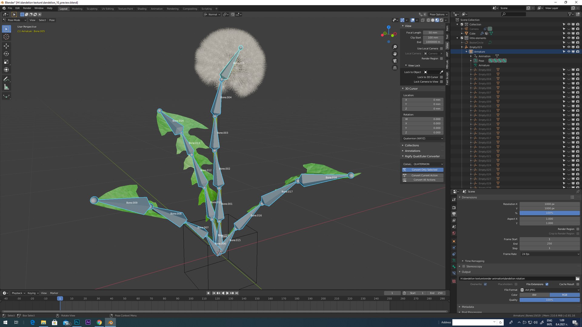 3D dandelion model https://p.turbosquid.com/ts-thumb/H8/jhnTZr/M9/5/png/1617966197/1920x1080/fit_q87/e028d0c9daad987cf453e414d53c20e483c58a0b/5.jpg