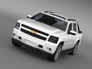 3d chevrolet avalanche ltz