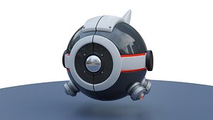 Sci-Fi Drone Model