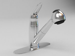 faucet moen salora 3d max