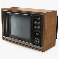 Old CRT Television TV SONY KV 1320 UB