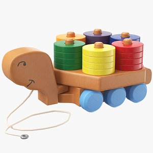 Pull Toy Ring Stacker