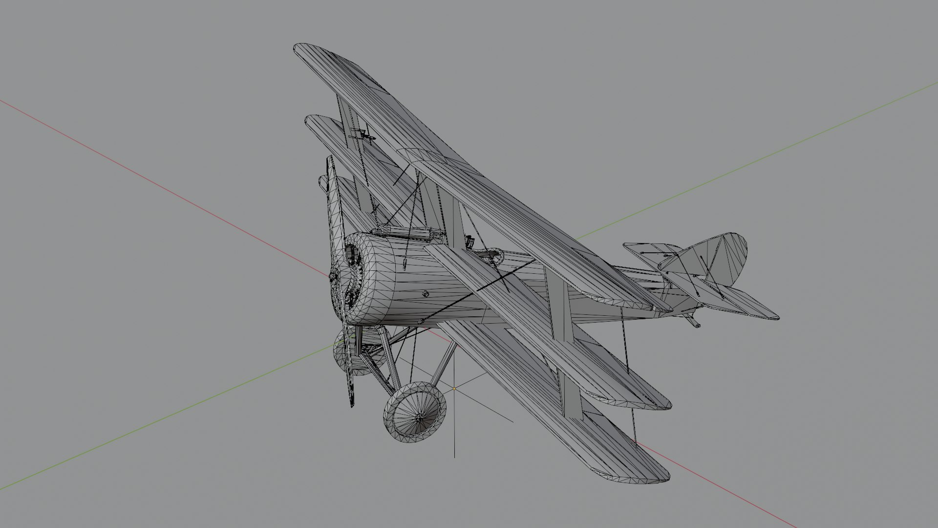 3D Sopwith Triplane GameReady model model - TurboSquid 2120146