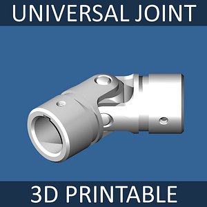 universal joint 3d model