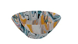 3D Bowl in Mix Texture2 model