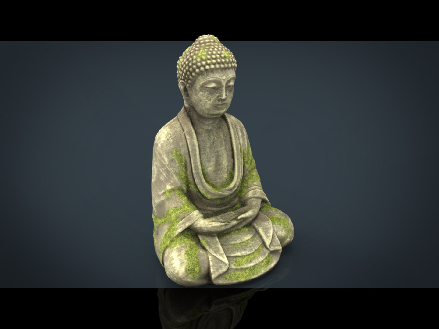 3D ancient buddha model - TurboSquid 1283405