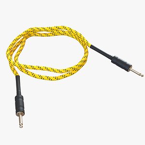 Guitar Cable 3D Model