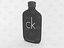 Calvin Klein Bottle - Box 3D model