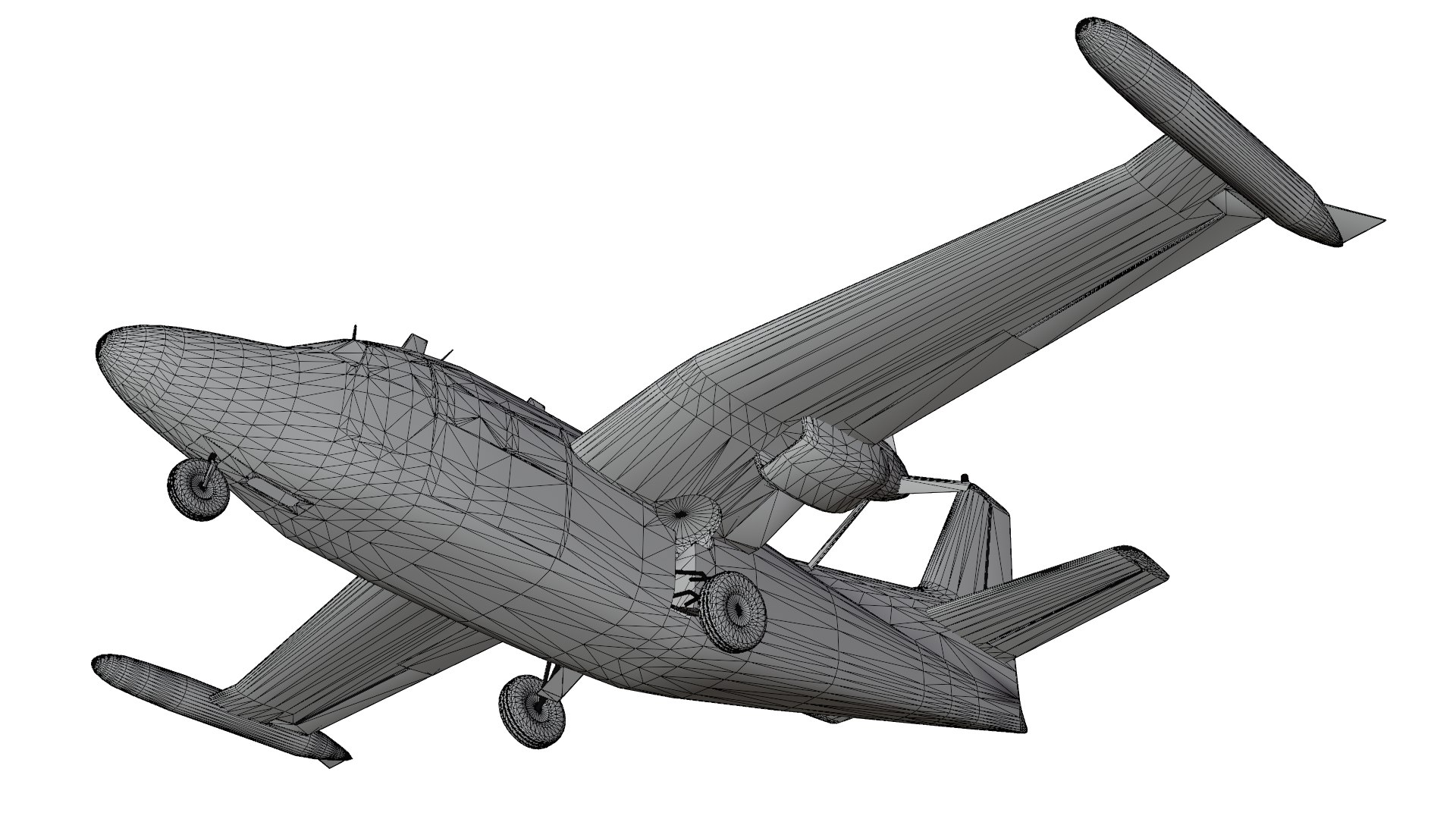 3D Piaggio P-166 Model - TurboSquid 2327118