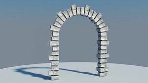 free obj model medieval gate