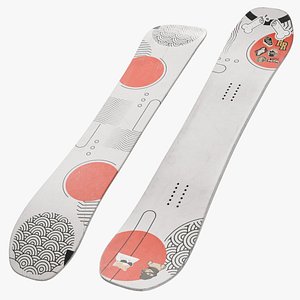 Snowboard 03 g 3D model