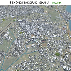 Sekondi Takoradi Ghana 3D model
