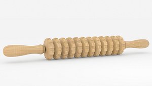 3D Wooden massager 01 model