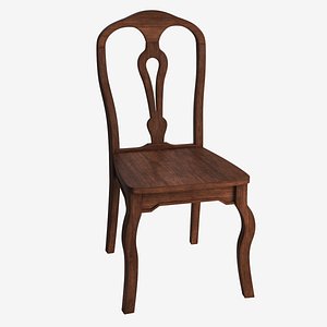Walnut Wood Dining Chair