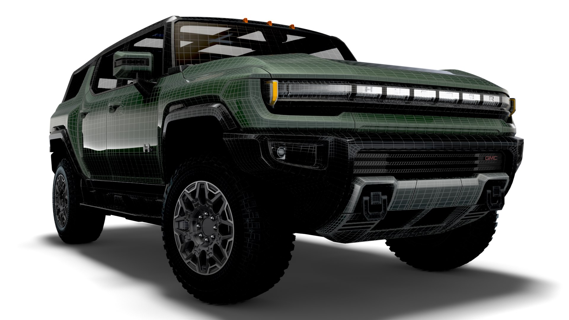 Hummer EV GMC SUV Edition 1 2024 3D - TurboSquid 1730303
