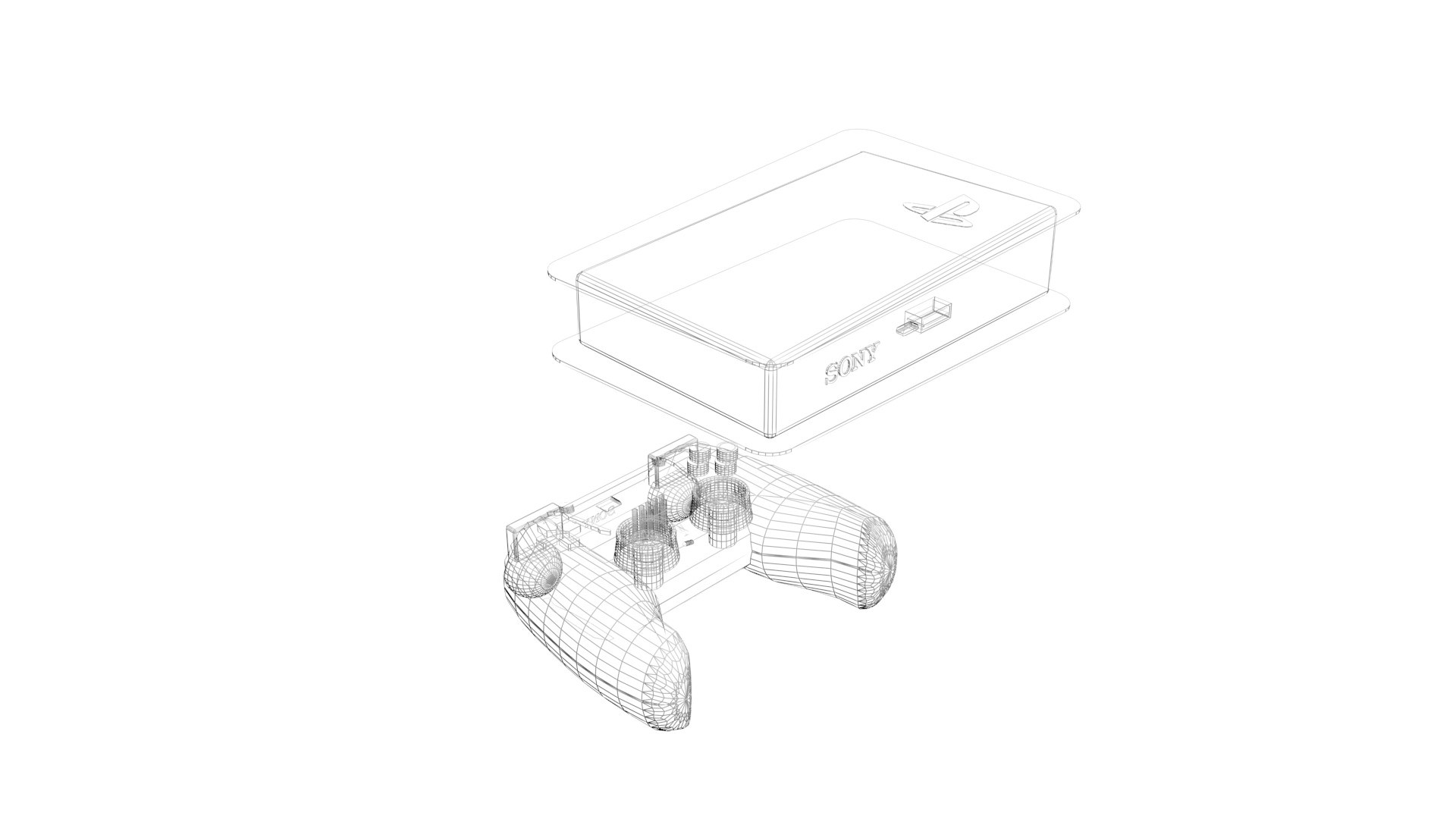 Playstation 5 3D Model - TurboSquid 1596182
