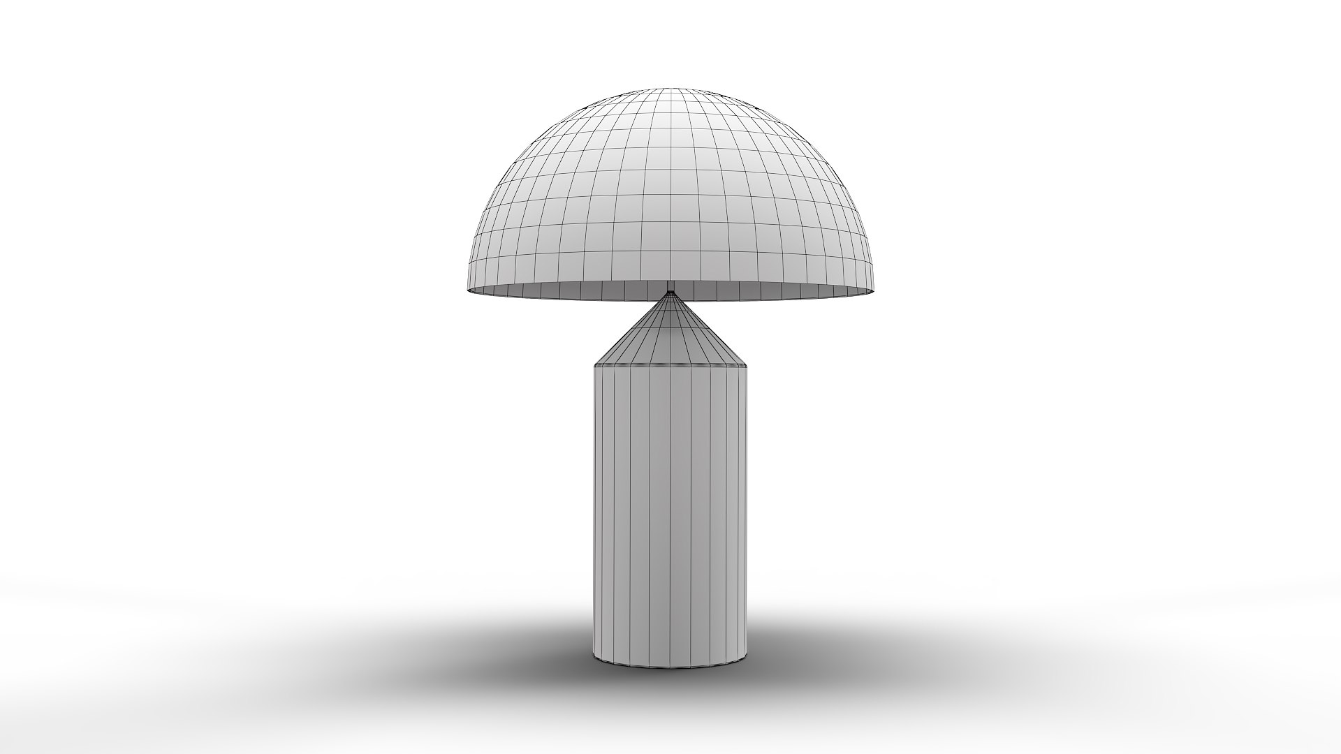 Atollo Table Lamp Model - TurboSquid 2270516