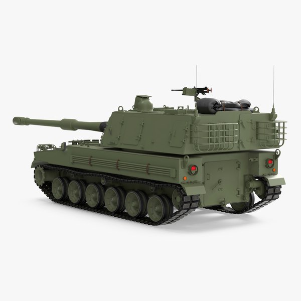 South Korean Self Propelled Howitzer 3D model