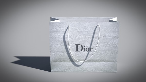 3d model designer shopping bag calvin