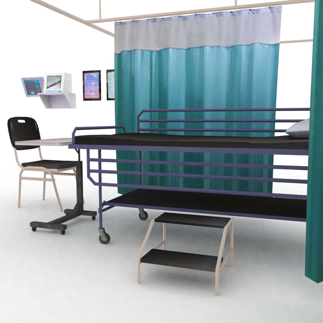 3D Low Poly Hospital Room Objects https://p.turbosquid.com/ts-thumb/H9/Svtcrn/Nh/render5/jpg/1678976877/1920x1080/fit_q87/347b76e16d54a53ed0bcdd7dc5d4c4d7bc54322b/render5.jpg
