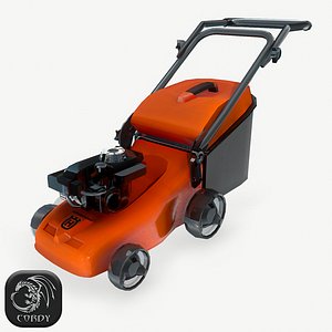 Lawn Mover low poly