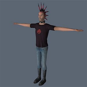 male punk
