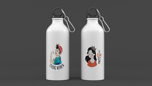 3D Water Bottle model