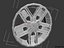 pack 51 wheels 3d model