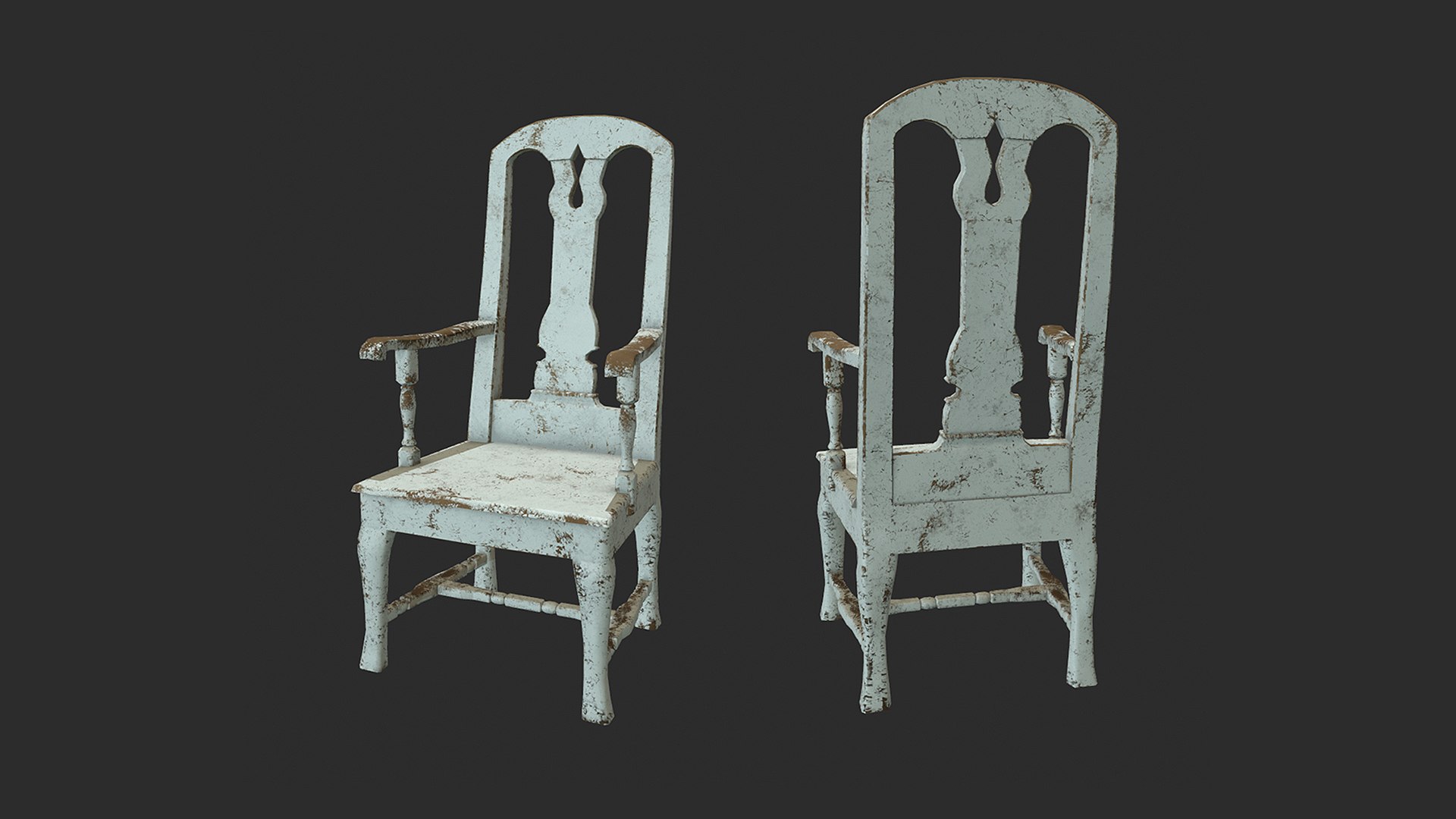 3D Old White Wooden Chair https://p.turbosquid.com/ts-thumb/H9/Xol5up/QR/old_chair_white_studiocalotes_01/jpg/1660981824/1920x1080/fit_q87/3f676ec12de645ed401c1c4c24ceba1bfe241cba/old_chair_white_studiocalotes_01.jpg