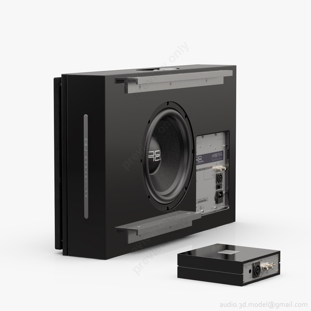3D model wall mount rel habitat1 | 1145676 | TurboSquid