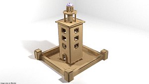 building lighthouse 3D