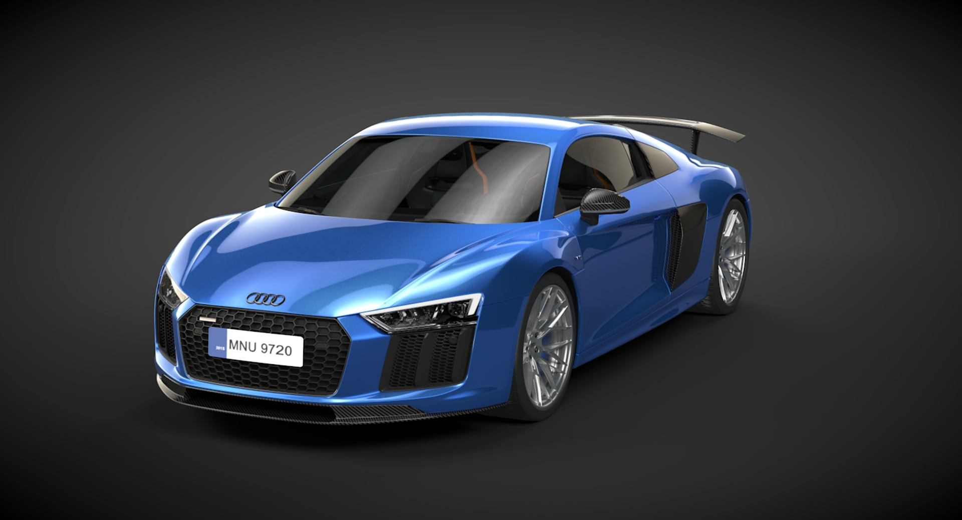 2017 Audi R8 3D Model - TurboSquid 1313959