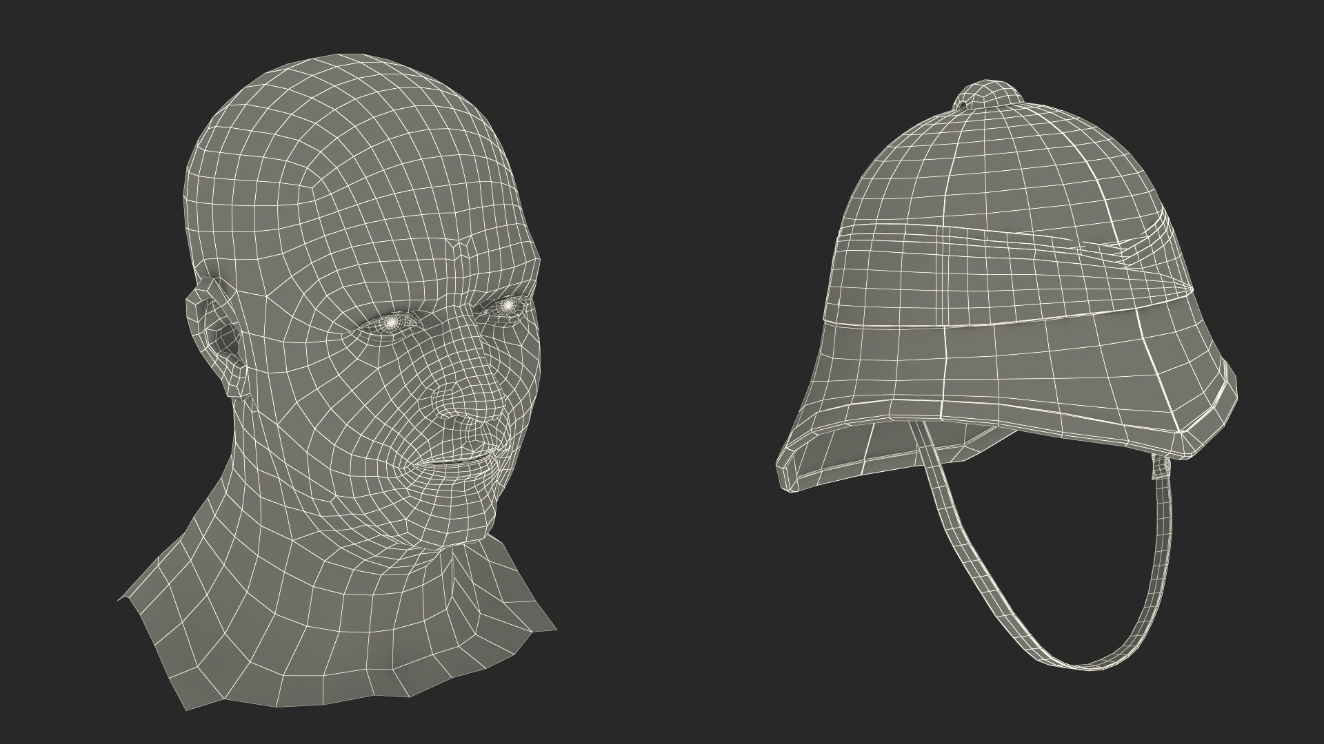 Beige Pith Helmet on Male Head 3D model https://p.turbosquid.com/ts-thumb/H9/Ze1OYL/nn/beige_pith_helmet_on_male_head_015/jpg/1750133219/1920x1080/fit_q87/e48ca2e171448affa853adc1ef6b8e018ef784dd/beige_pith_helmet_on_male_head_015.jpg