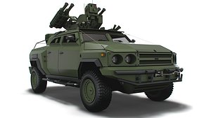 3D model Generic MRAP Tkhir Starstreak 2022
