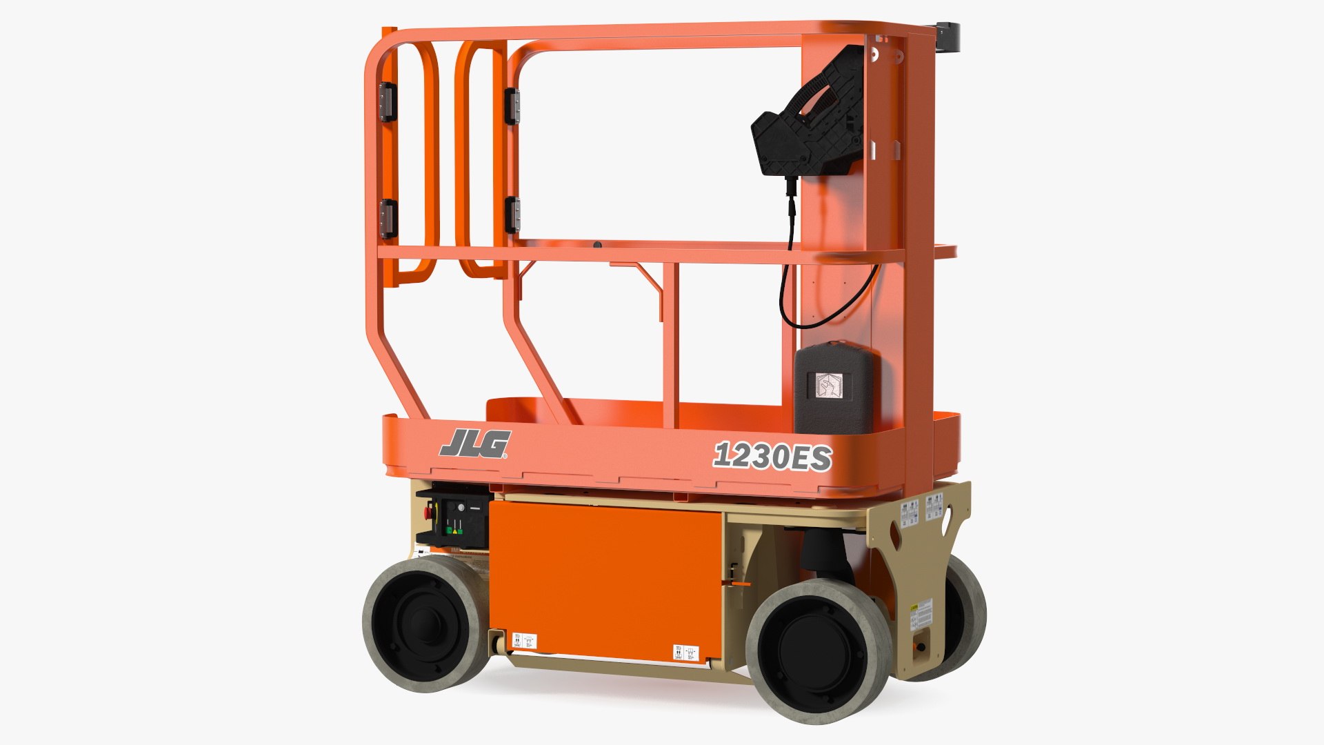 JLG 1230ES Vertical Mast Lift Folded New 3D model preview