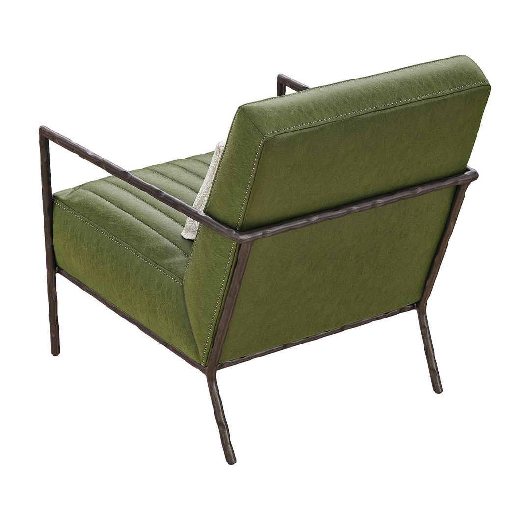 Pratt Leather Metal Frame 3D Model - TurboSquid 1595859